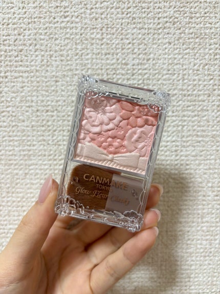 グロウフルールチークス/キャンメイク/パウダーチークを使ったクチコミ(1枚目)