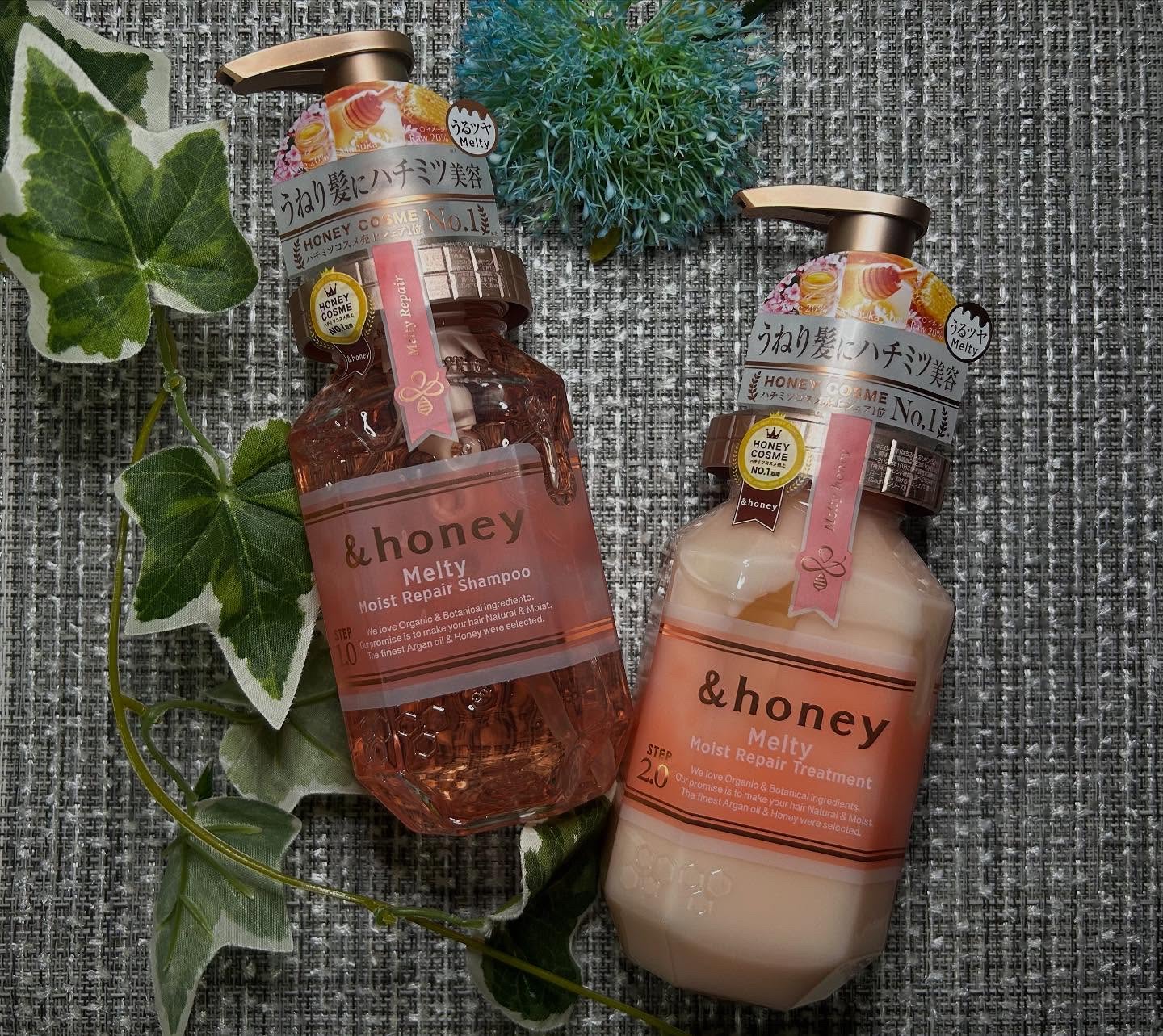 &amp;honey Melty モイストリペア シャンプー1.0／モイストリペア ヘアトリートメント2.0/&amp;honey/市販シャンプーを使ったクチコミ（1枚目）