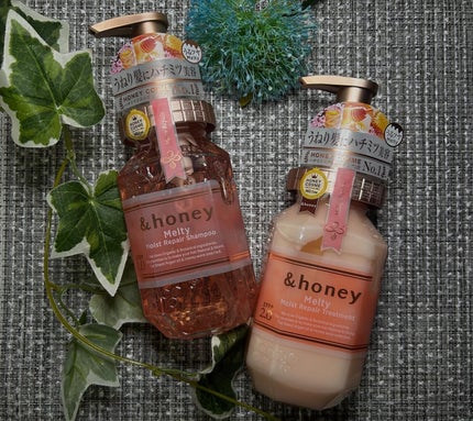 &honey Melty モイストリペア シャンプー1.0/モイストリペア ヘアトリートメント2.0/&honey/市販シャンプーを使ったクチコミ(1枚目)