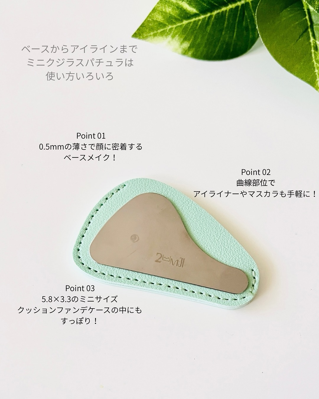 ミニクジラスパチュラカッサ/Toomoji/かっさプレートを使ったクチコミ（2枚目）