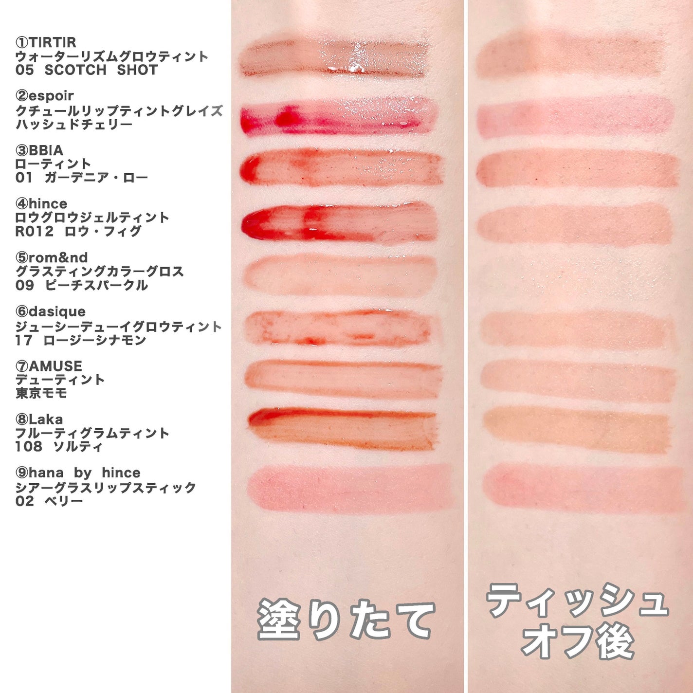 デューティント/AMUSE/リップティントを使ったクチコミ(4枚目)