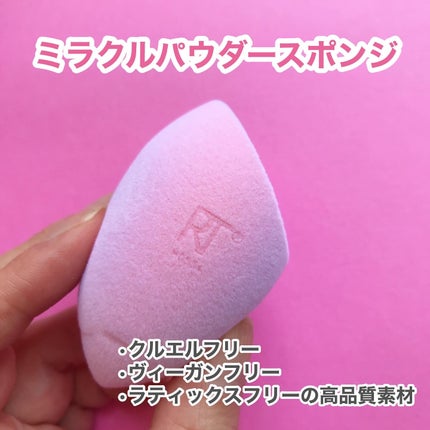 hiro on LIPS 「+@realtechniques_jpミラクルパウダースポンジ..」(2枚目)