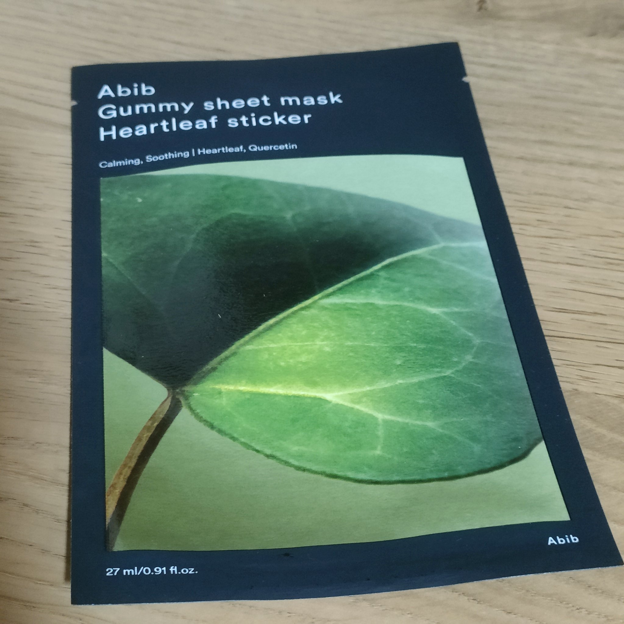 💚【Abib｜ガミーシートマスク ハートリーフステッカー】💚
肌あれ？敏感？そんな日は“ハートリーフ”でクールダウン🌬️🍃

肌が「なんか不安定…」って日に頼れる、ドクダミエキスたっぷりの鎮静系シートマスク！
Abibならではの密着