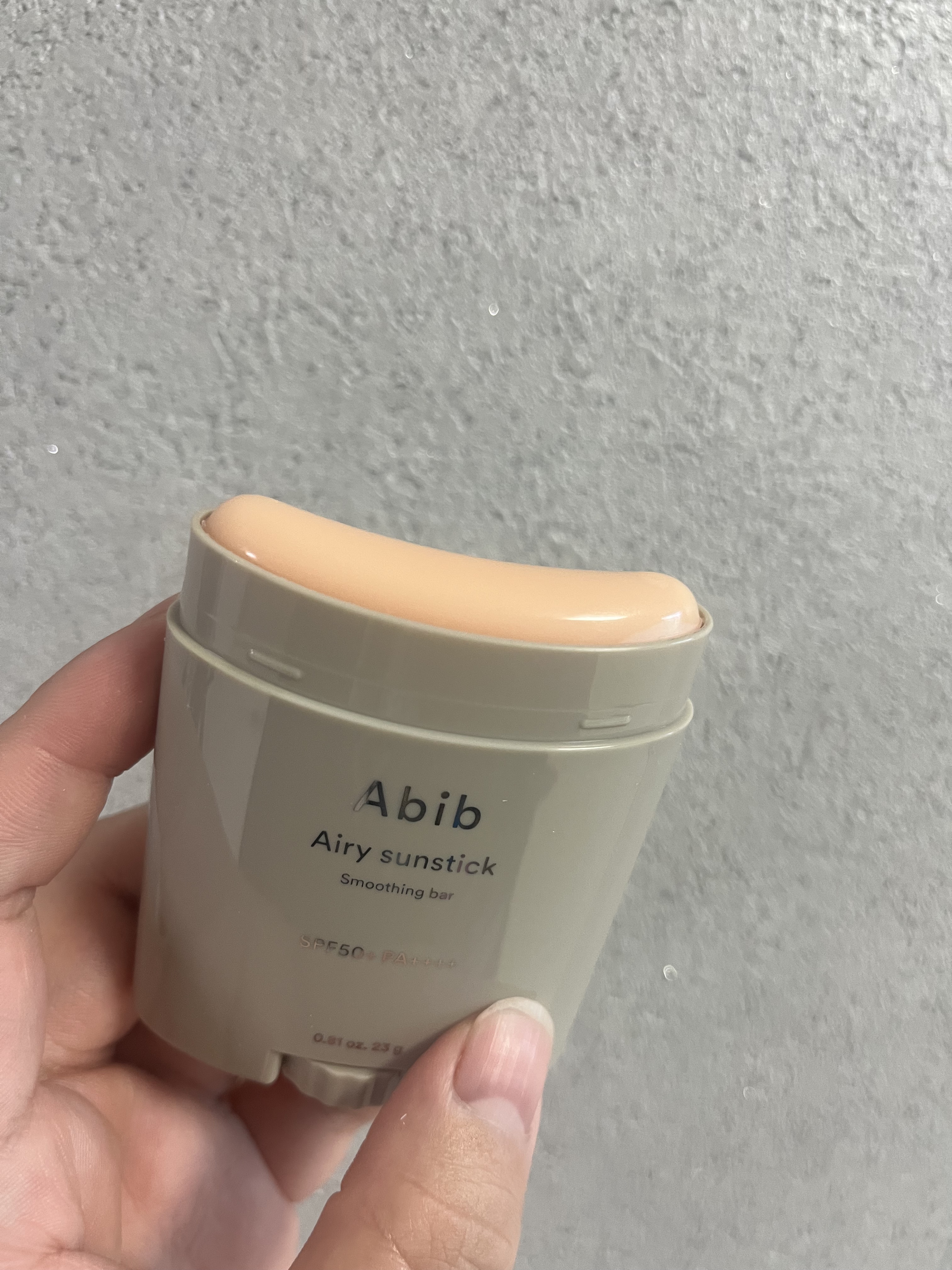 エアリーサンスティックスムージングバー/Abib /日焼け止めスティックを使ったクチコミ（3枚目）