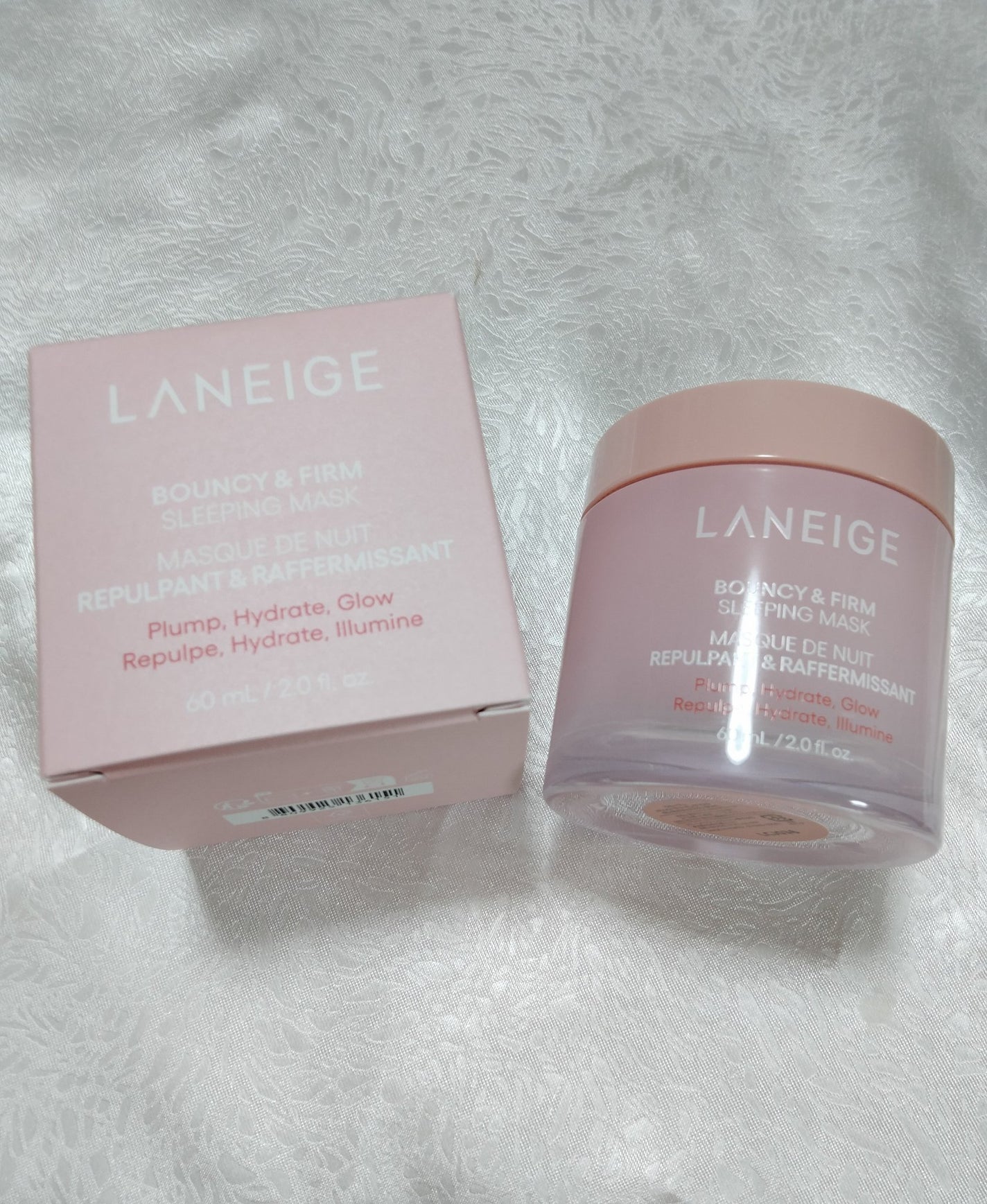 バウンシースリーピングマスク/LANEIGE/フェイスクリームを使ったクチコミ(1枚目)