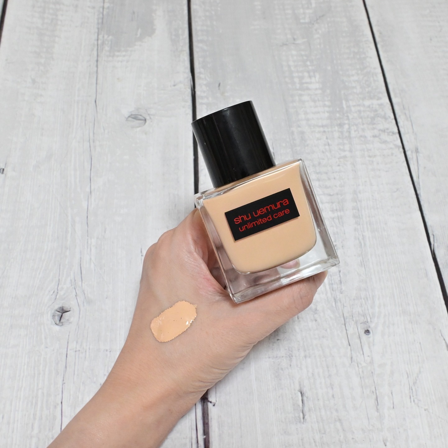 アンリミテッド ケア ツヤ セラム ファンデーション/shu uemura/リキッドファンデーションを使ったクチコミ（2枚目）