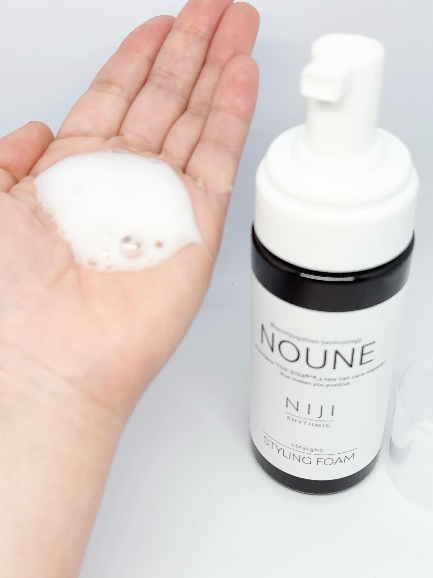 NOUNE＜ノウネ＞ストレートスタイリングフォーム/NIJI RHYTHMIC/その他スタイリングを使ったクチコミ（2枚目）