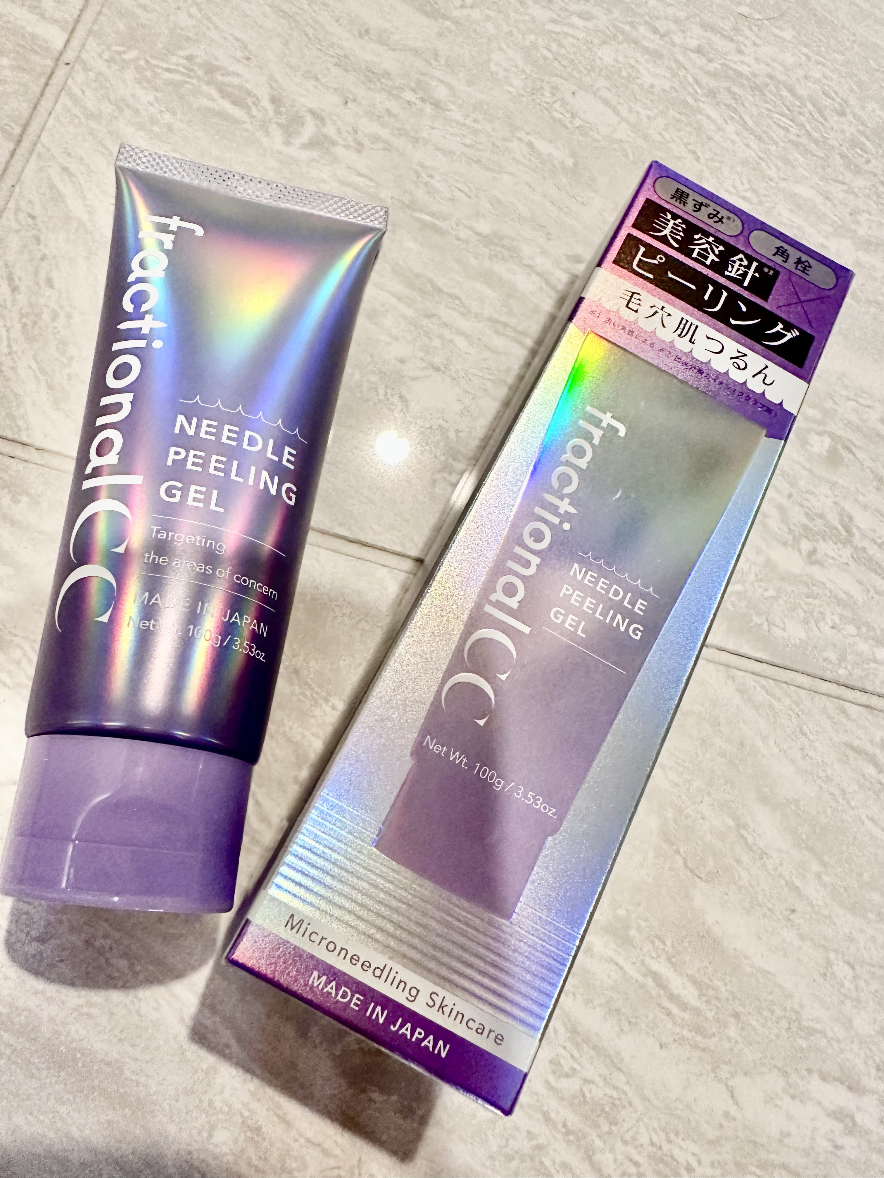 ニードルピーリング ニードルピーリングジェル / fractional CC(ゴマージュ
