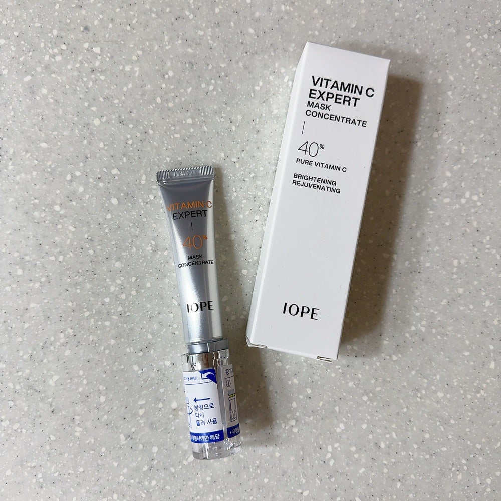 ビタミンC エキスパート40% マスクコンセントレート/IOPE/フェイスクリームを使ったクチコミ(2枚目)