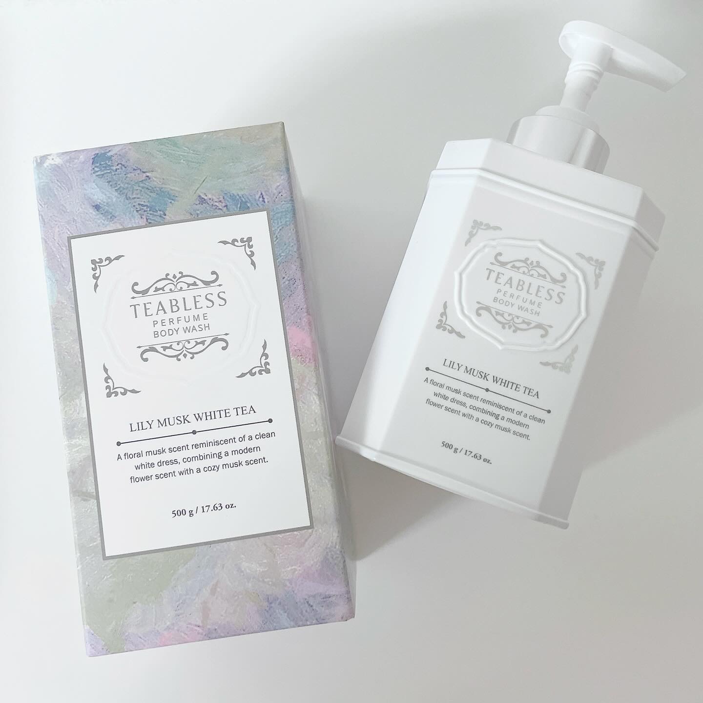 パフュームボディウォッシュ リリームスクホワイトティー/TEABLESS/ボディソープを使ったクチコミ（1枚目）