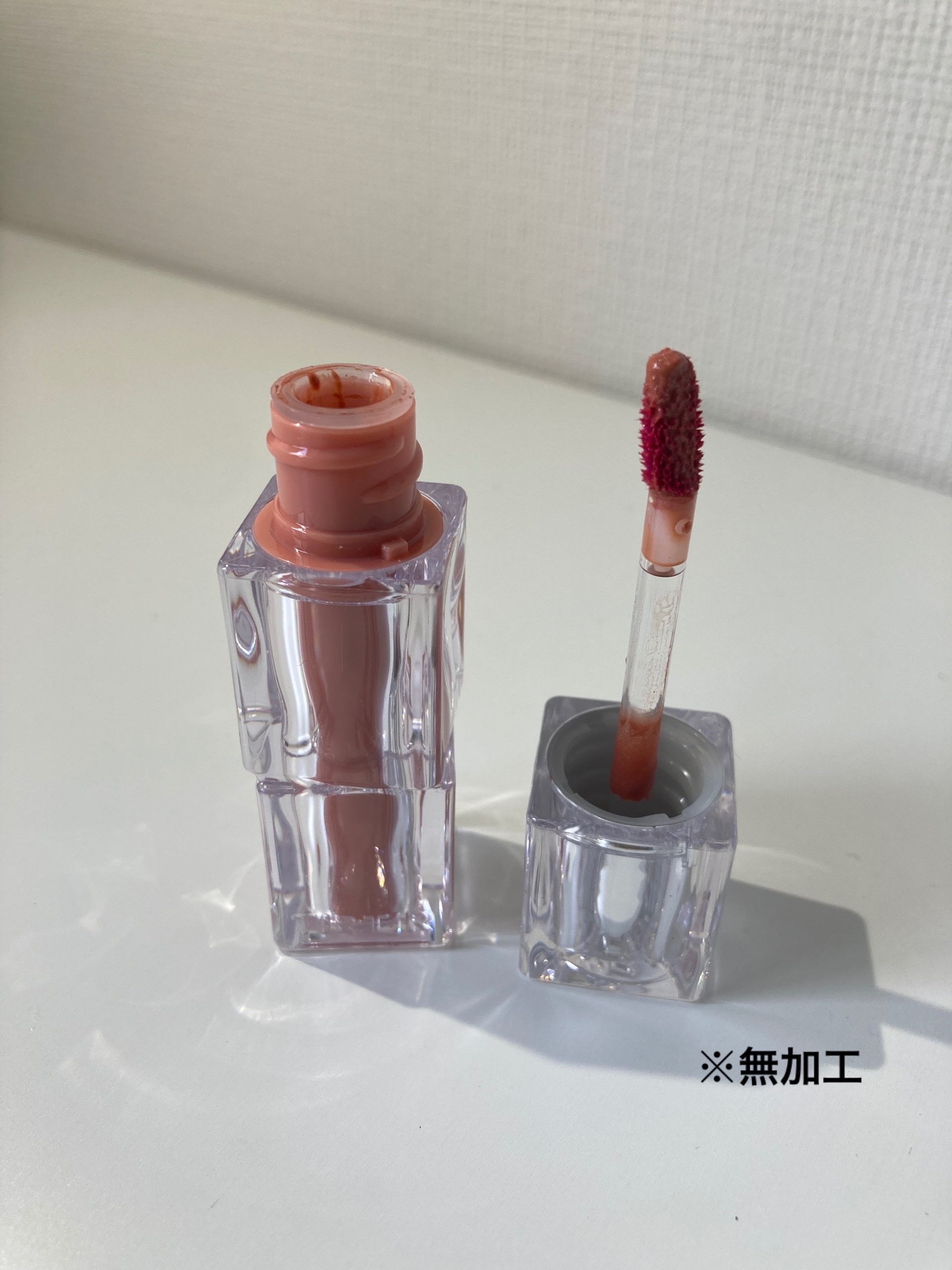 ウォーターリズムグロウティント 09 サーモンシロップ/TIRTIR(ティルティル)/リップティントを使ったクチコミ（3枚目）