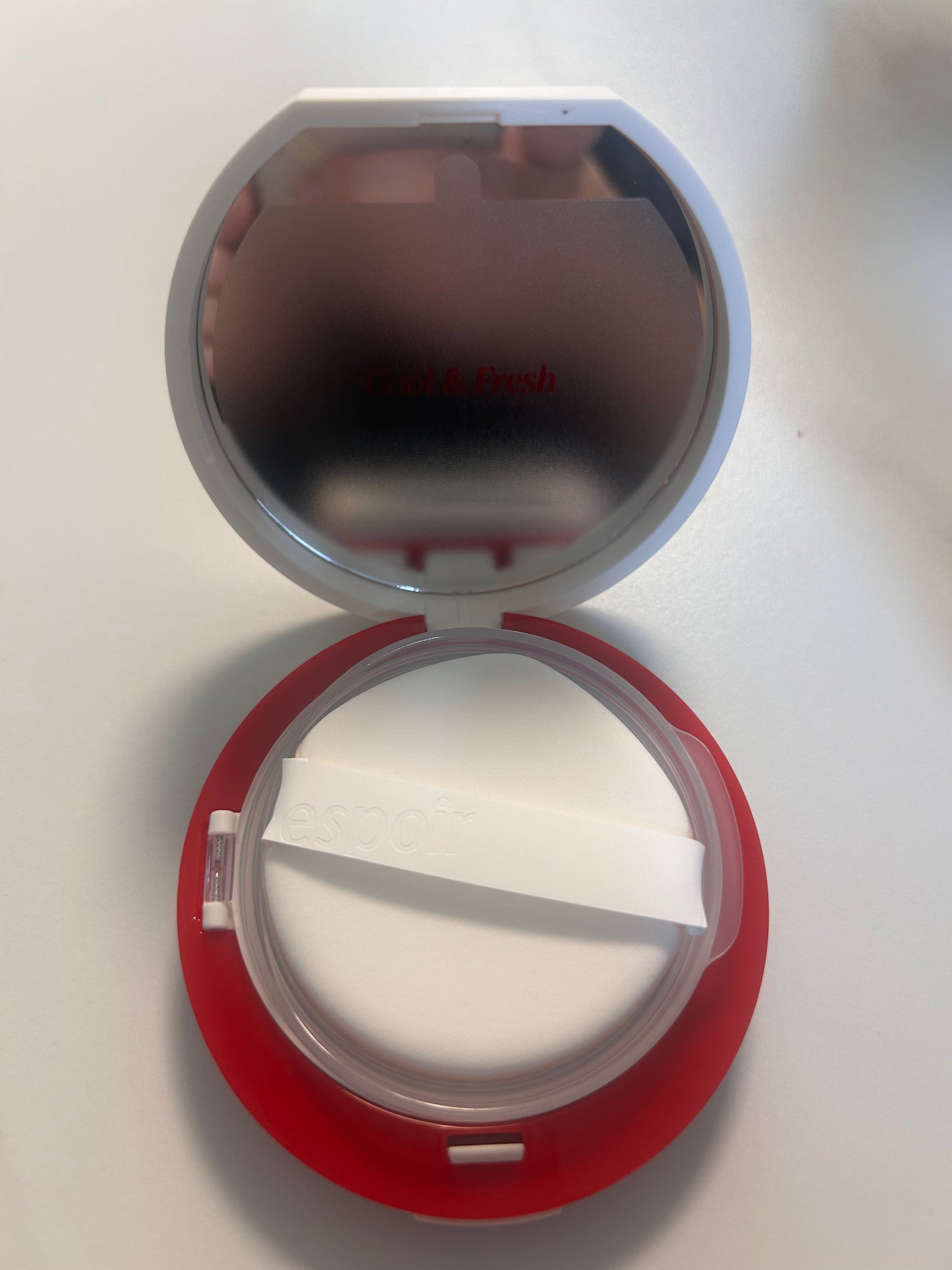 ビーベルベット セバムカットクッション/espoir/プレストパウダーを使ったクチコミ(2枚目)