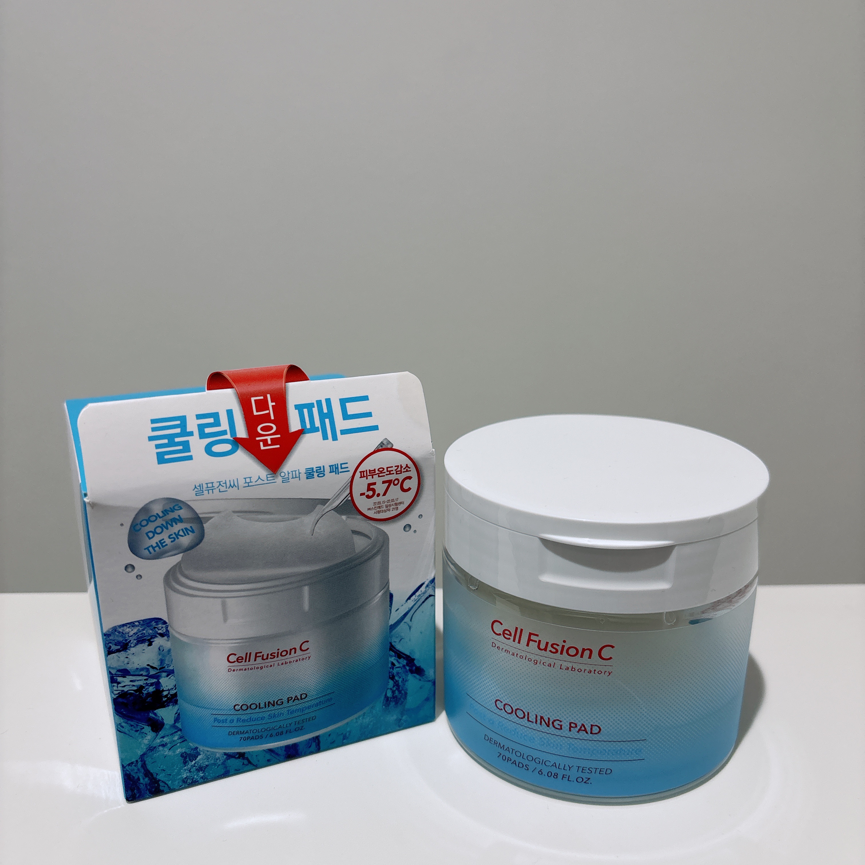 ポストアルファクーリングパッド/Cell Fusion C(セルフュージョンシー)/トナーパッドを使ったクチコミ（1枚目）