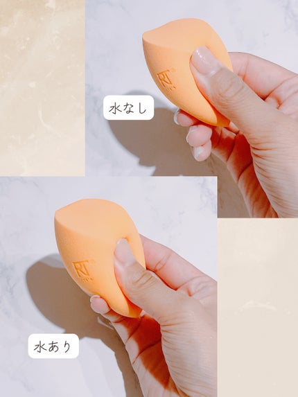 Miracle Complexion Sponge/Real Techniques/パフ・スポンジを使ったクチコミ(4枚目)