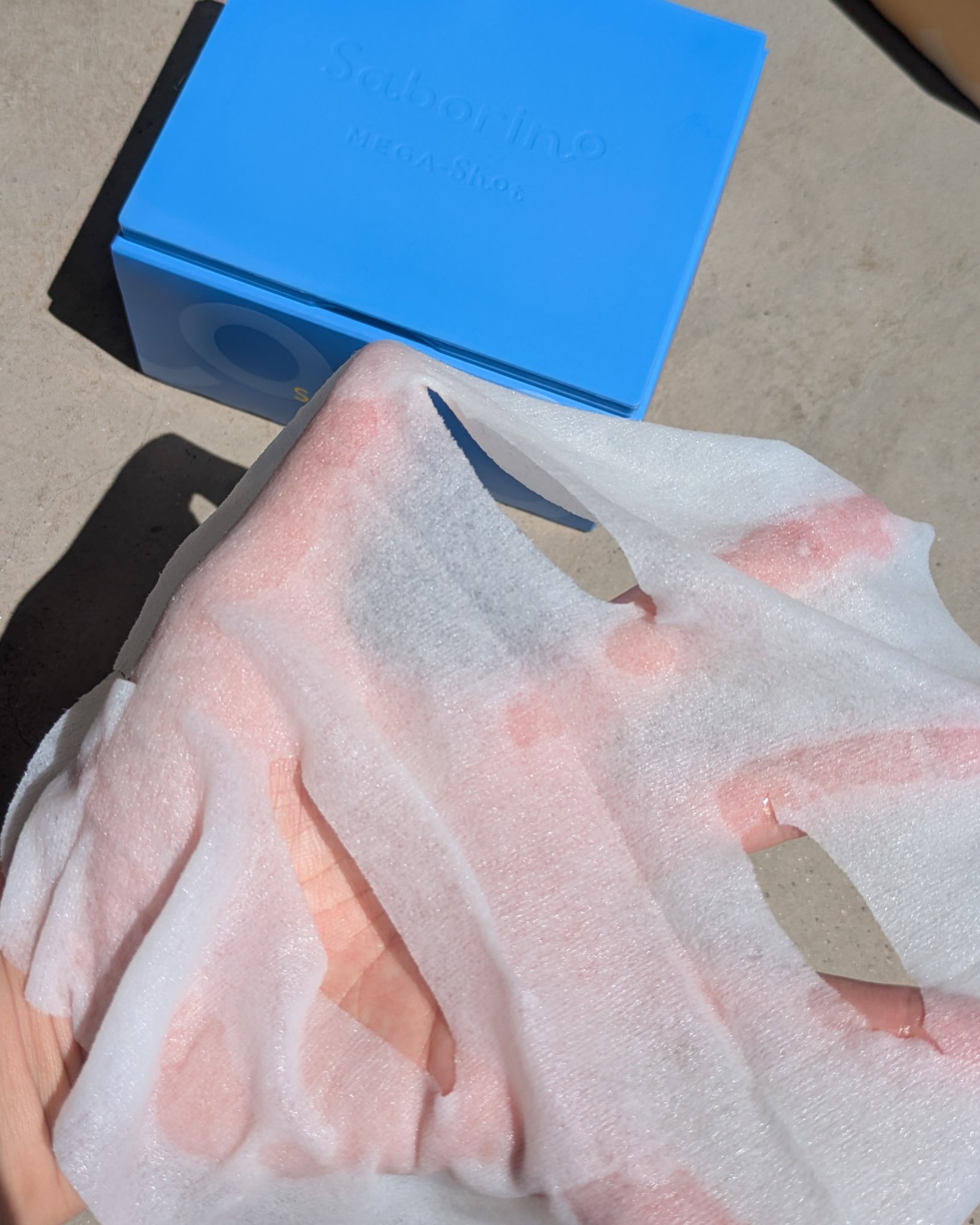 サボリーノ メガショット 朝用ツヤピールマスク CC/サボリーノ/シートマスク・パックを使ったクチコミ（2枚目）