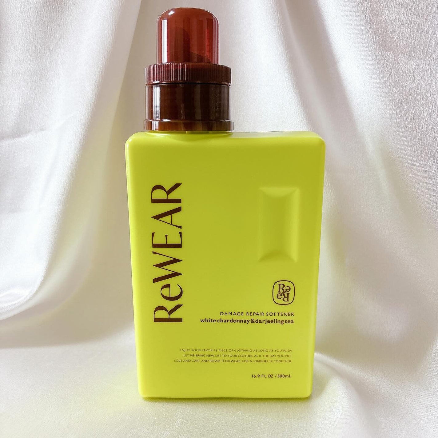 リウェア 再生柔軟剤 ホワイトシャルドネ&ダージリンティー/ReWEAR/柔軟剤を使ったクチコミ(2枚目)
