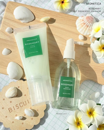 ローズマリー スカルプ スクラブ/AROMATICA/ヘッドスクラブを使ったクチコミ(1枚目)