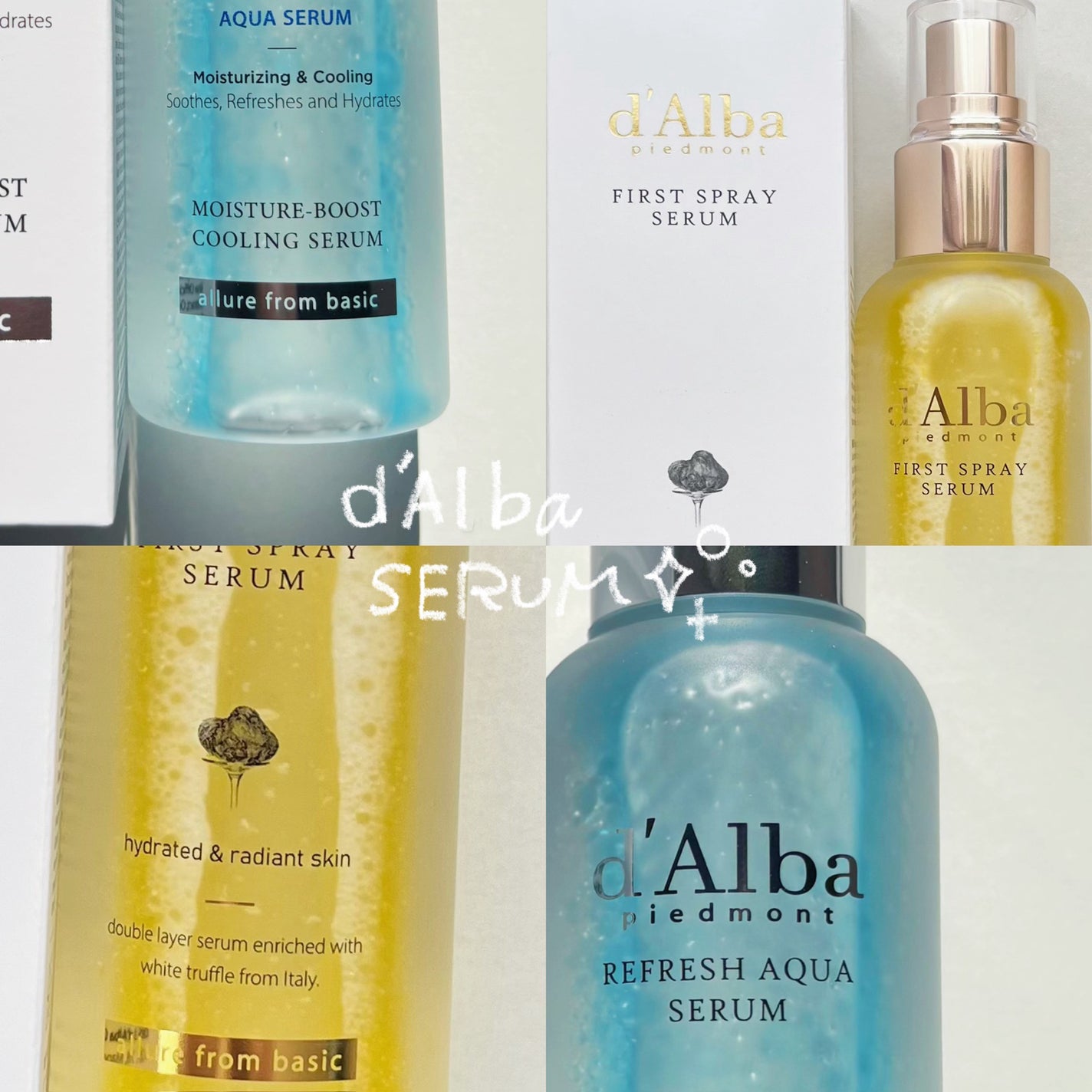 ダルバ ホワイトトリュフファーストスプレーセラム/ダルバ/ミスト状化粧水を使ったクチコミ(1枚目)