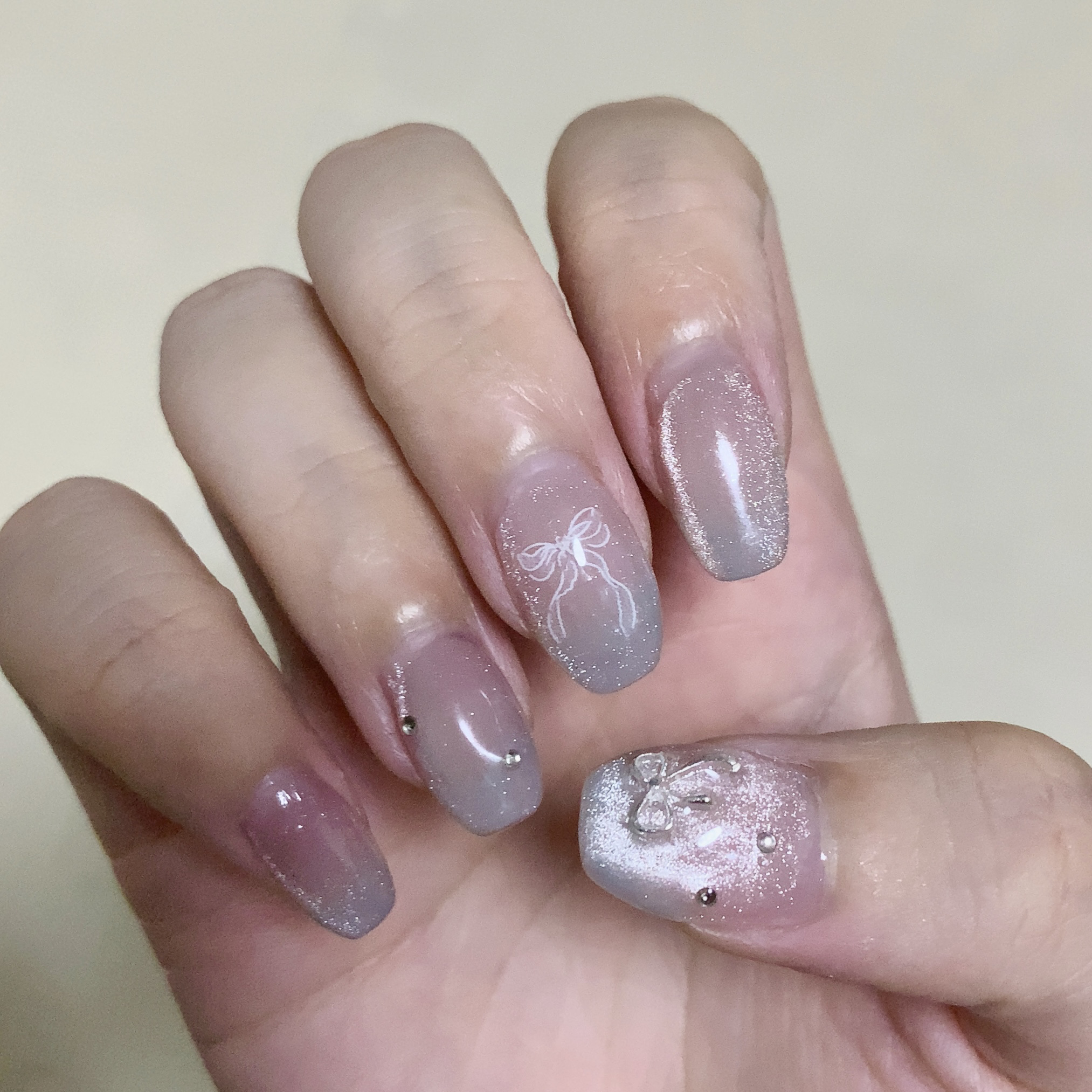 アイシングジェルネイル/セリア/ジェルネイルを使ったクチコミ（2枚目）