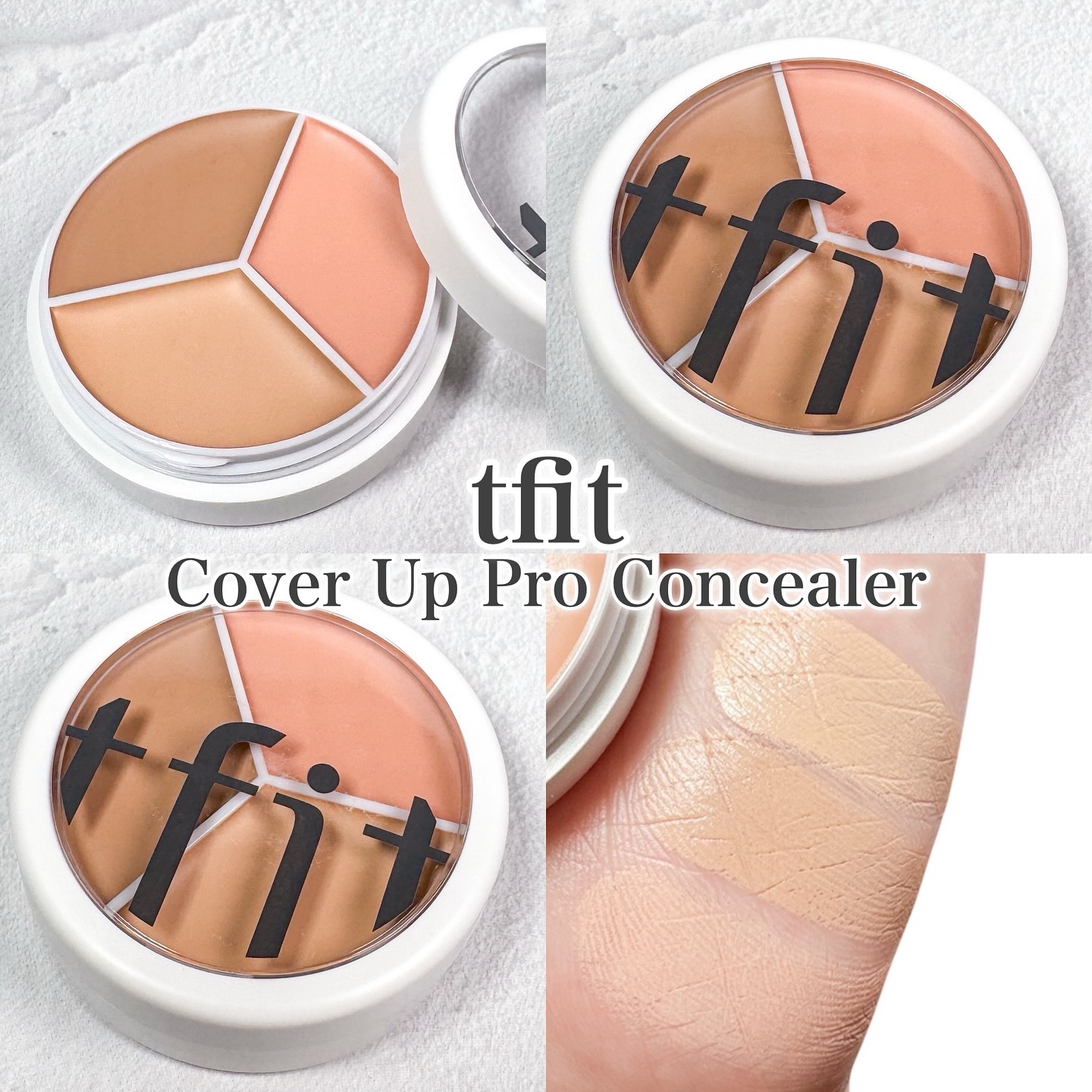 カバーアッププロコンシーラー/TFIT/パレットコンシーラーを使ったクチコミ（1枚目）