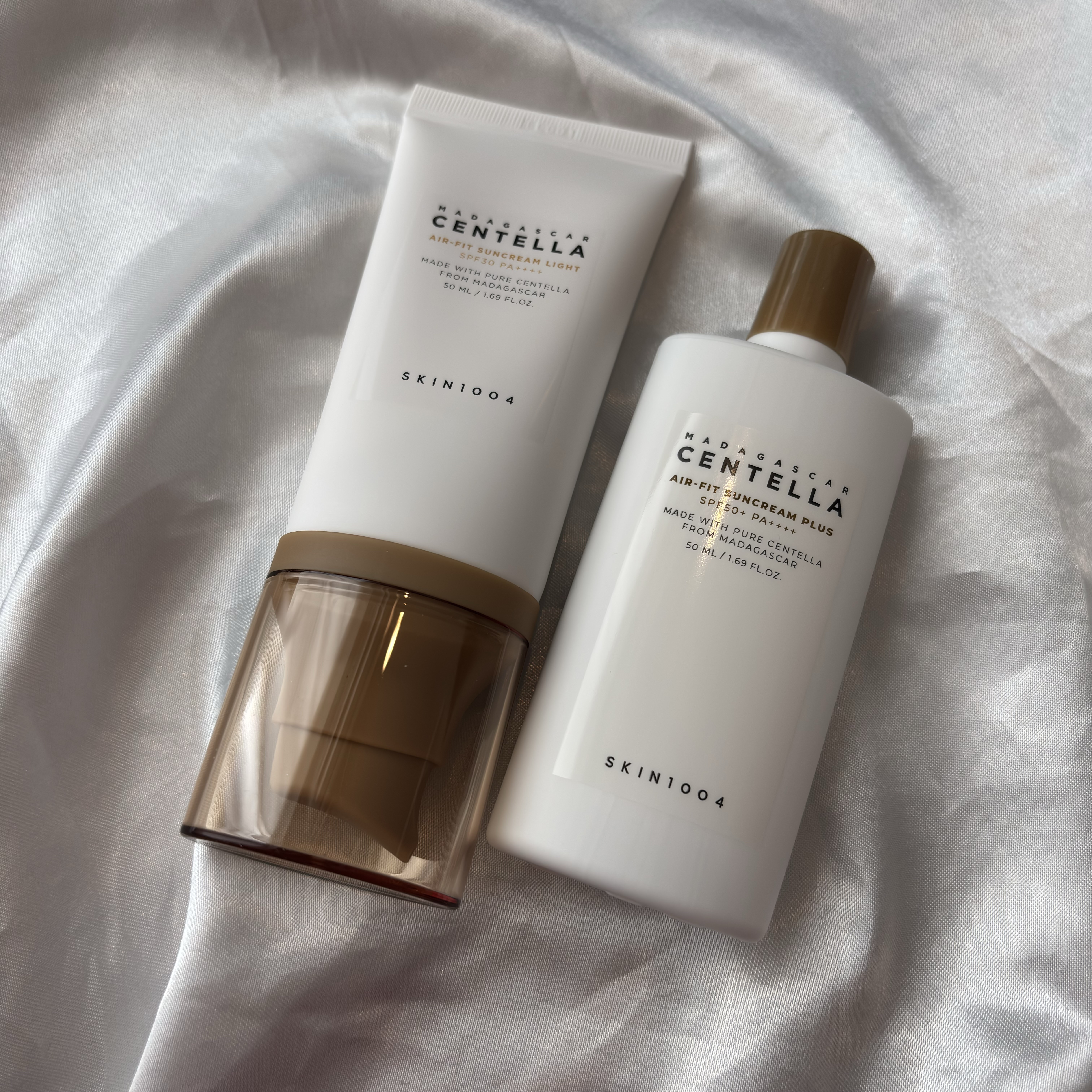 ティーツリカ スージング サンミルク/SKIN1004/日焼け止めミルクを使ったクチコミ（3枚目）