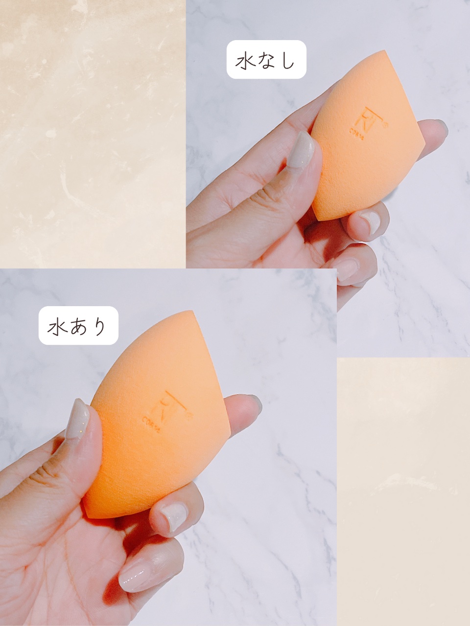 Miracle Complexion Sponge/Real Techniques/パフ・スポンジを使ったクチコミ（3枚目）