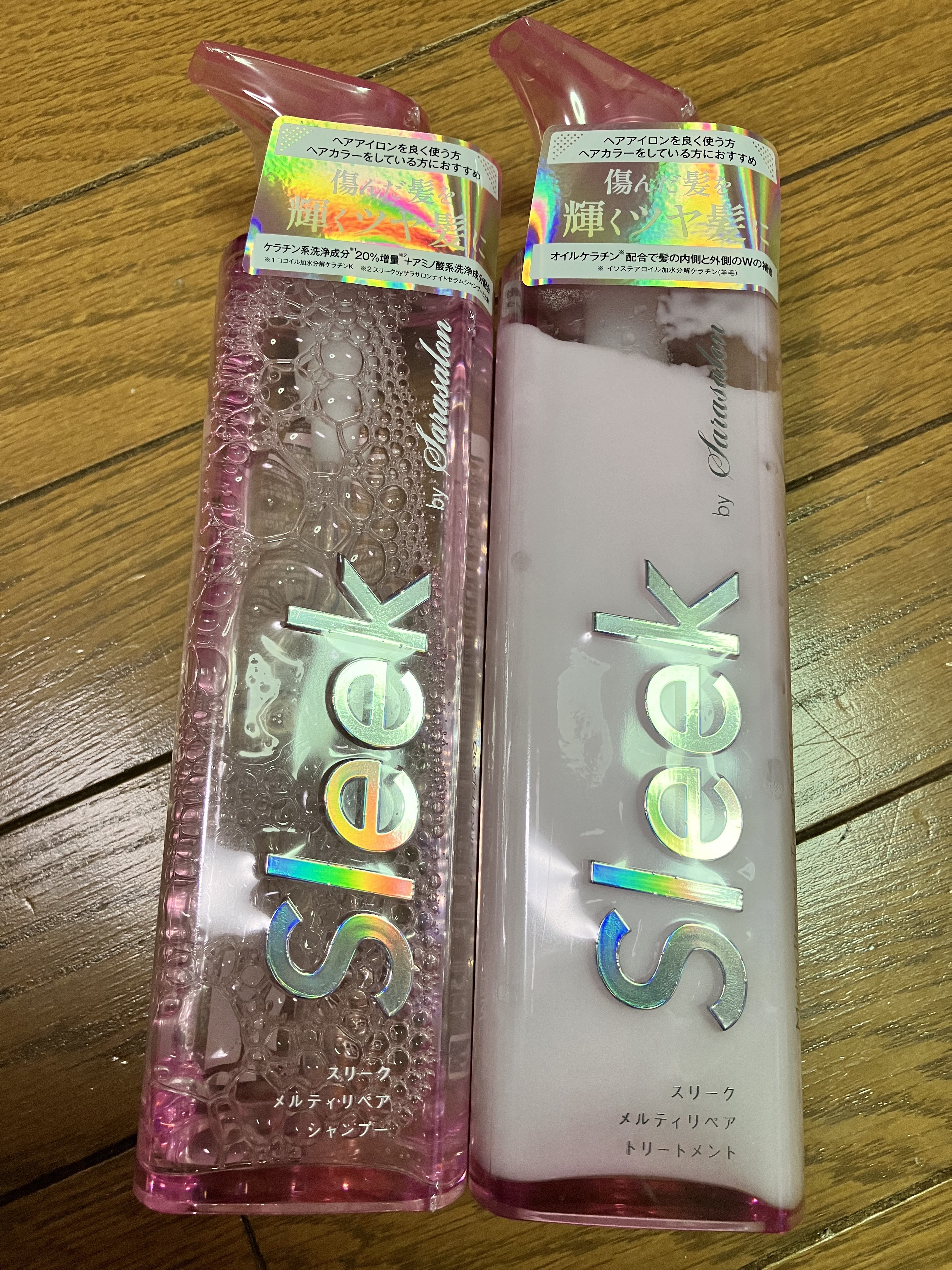 スリークバイサラサロン メルティリペア シャンプー/トリートメント/スリーク by サラサロン/市販シャンプーを使ったクチコミ（1枚目）