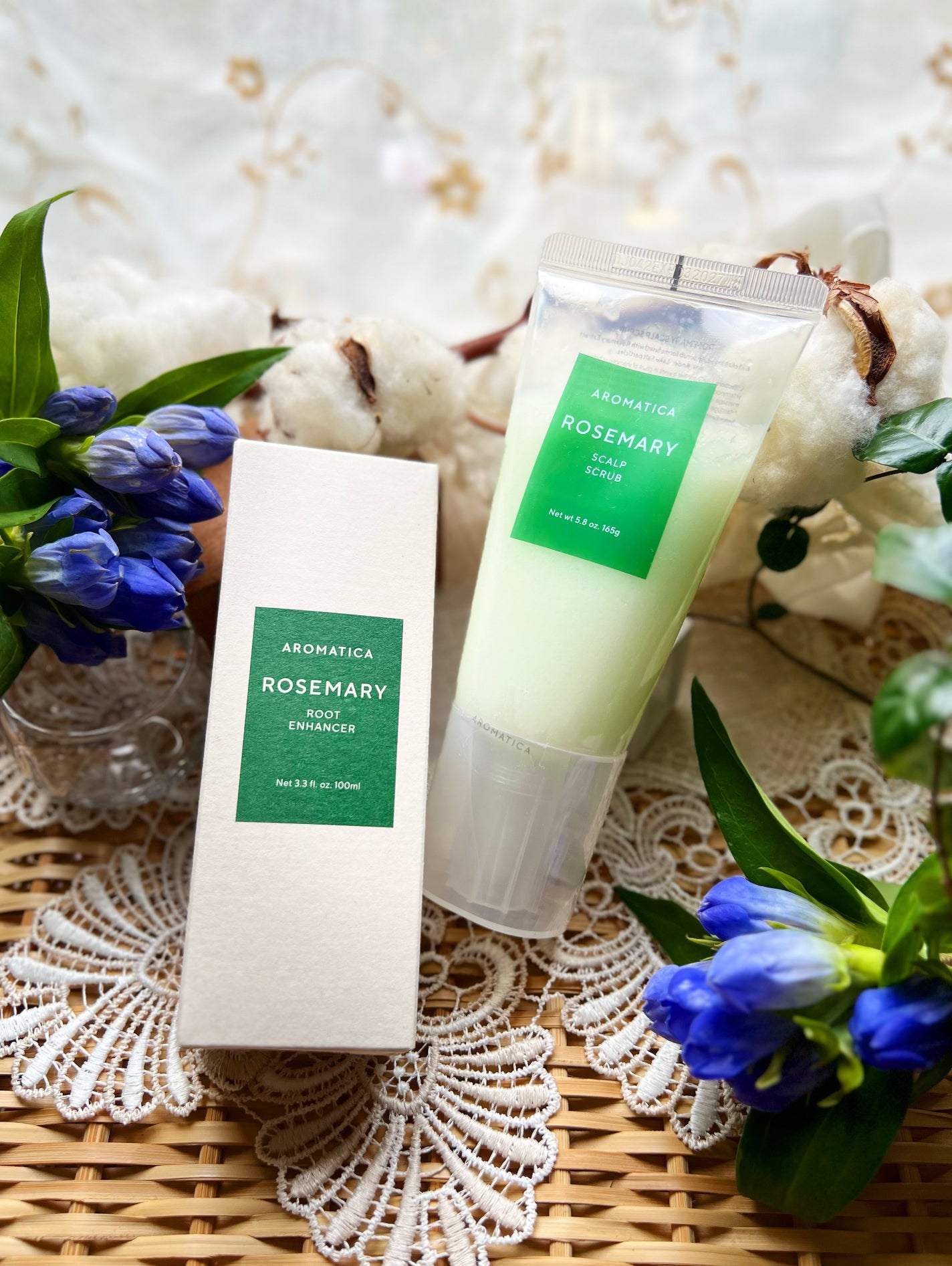 ローズマリー スカルプ スクラブ/AROMATICA/ヘッドスクラブを使ったクチコミ(6枚目)