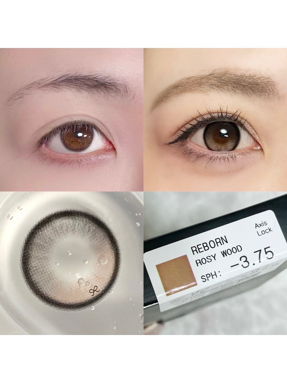 I-SHA Reborn/蜜のレンズ/1ヶ月(1MONTH)カラコンを使ったクチコミ(2枚目)