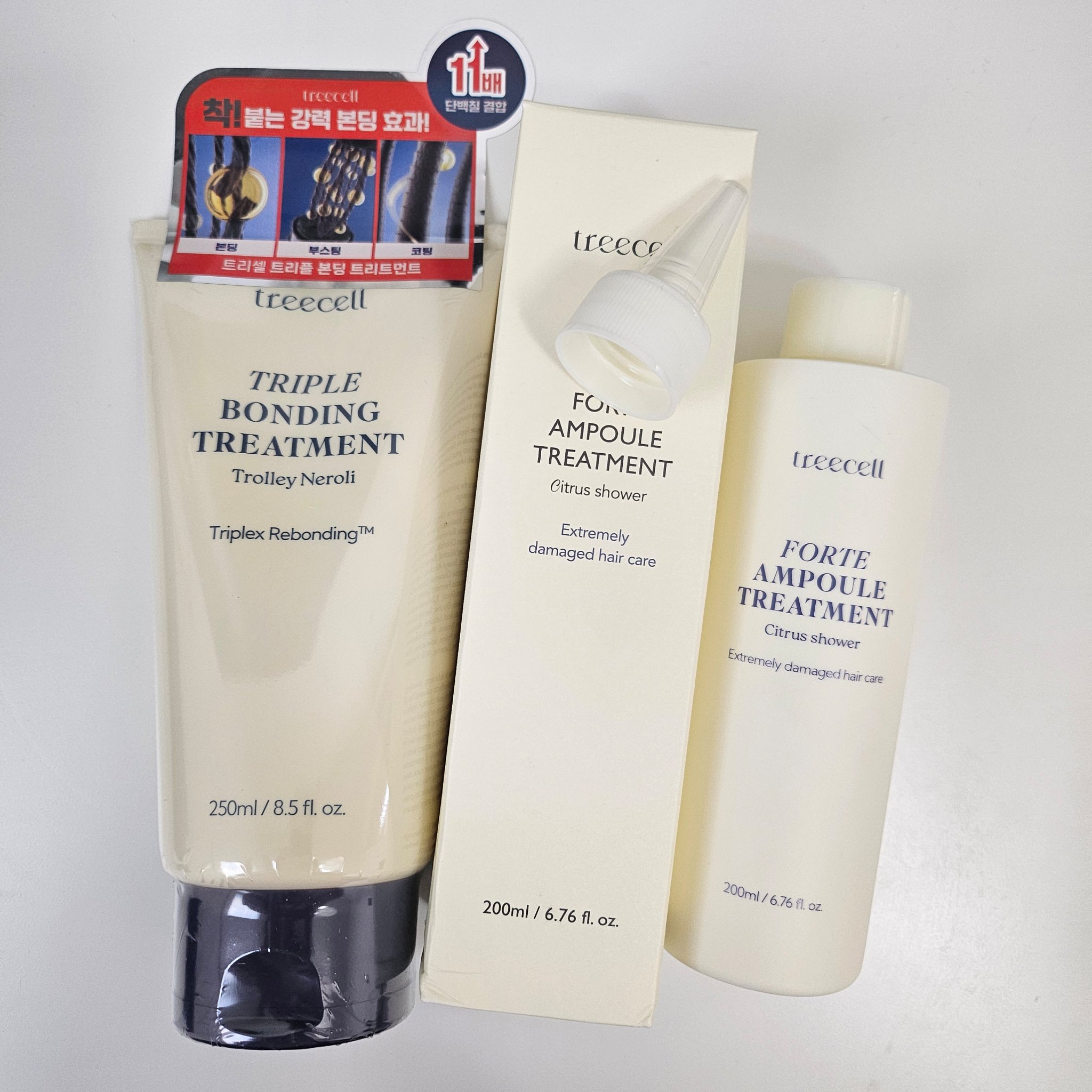 フォルテ アンプル トリートメント/treecell/洗い流すヘアトリートメントを使ったクチコミ（1枚目）