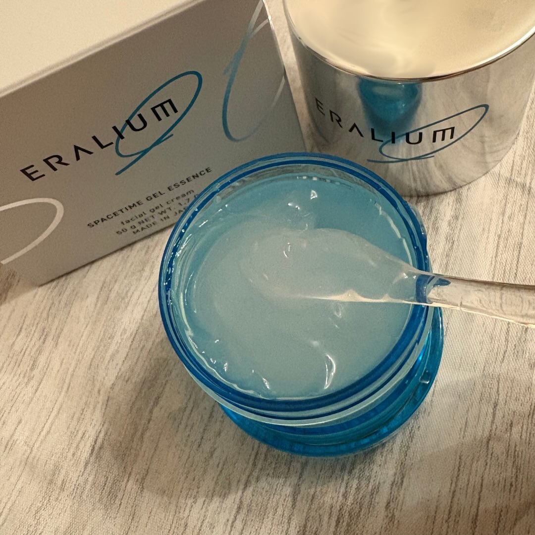 エラリウム スペースタイム ジェルエッセンス/ERALIUM/フェイスクリームを使ったクチコミ（2枚目）