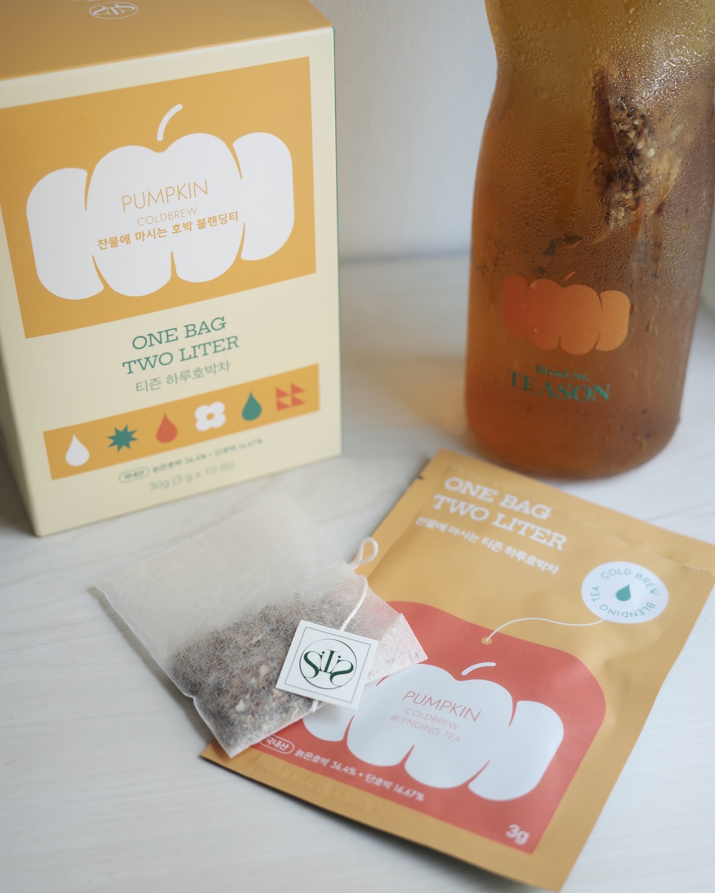 デイリーフィット パンプキンティー/TEASON/美容ドリンクを使ったクチコミ（2枚目）