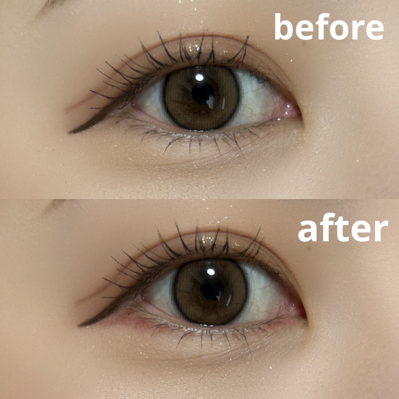 クリーミータッチライナー シアー/キャンメイク/ジェルアイライナーを使ったクチコミ（3枚目）