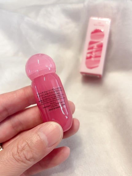 ジューシーデューイグロウティント/dasique/リップティントを使ったクチコミ(4枚目)