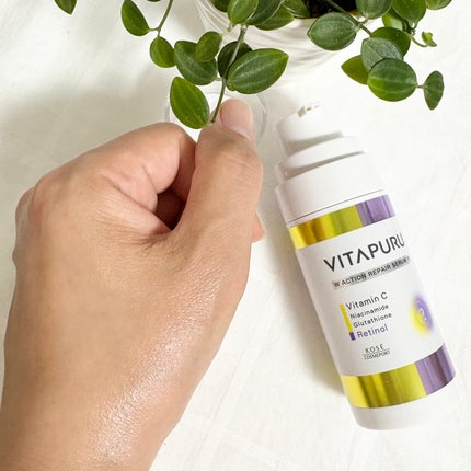 ビタプル ダブルアクション リペアセラム 15/VITAPURU/美容液を使ったクチコミ(6枚目)