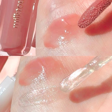 デューステインシアーリップグロス/Milk Touch/リップグロスを使ったクチコミ(9枚目)