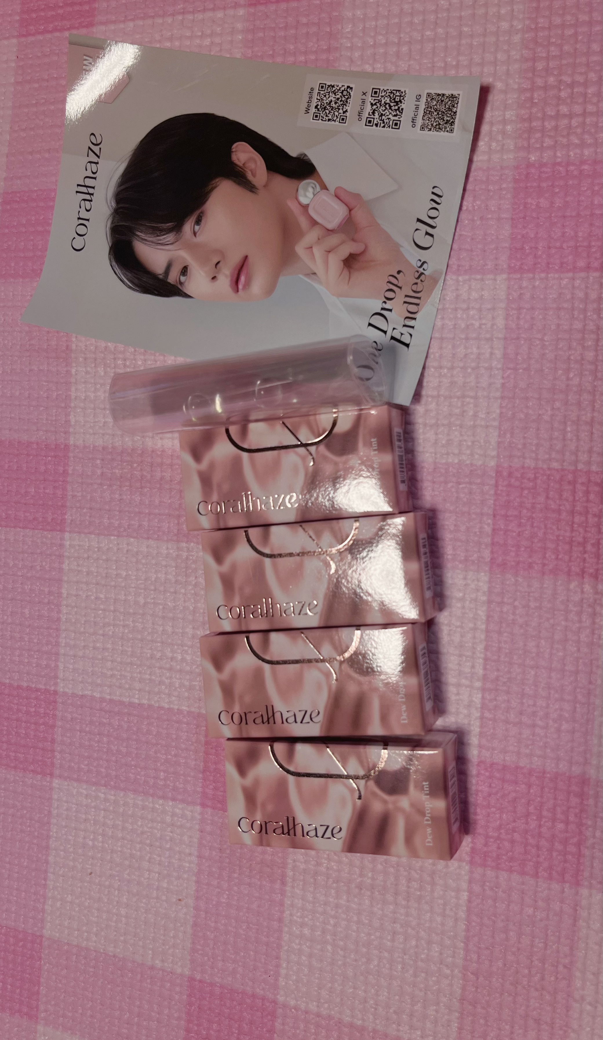 デュー ドロップ ティント/Coralhaze/リップティントを使ったクチコミ（1枚目）