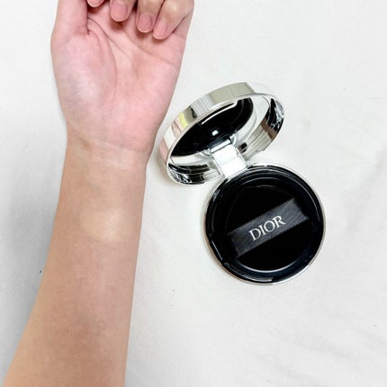 ディオールスキン フォーエヴァー イドラ グロウ クッション(リフィル)/Dior/クッションファンデーションを使ったクチコミ(3枚目)