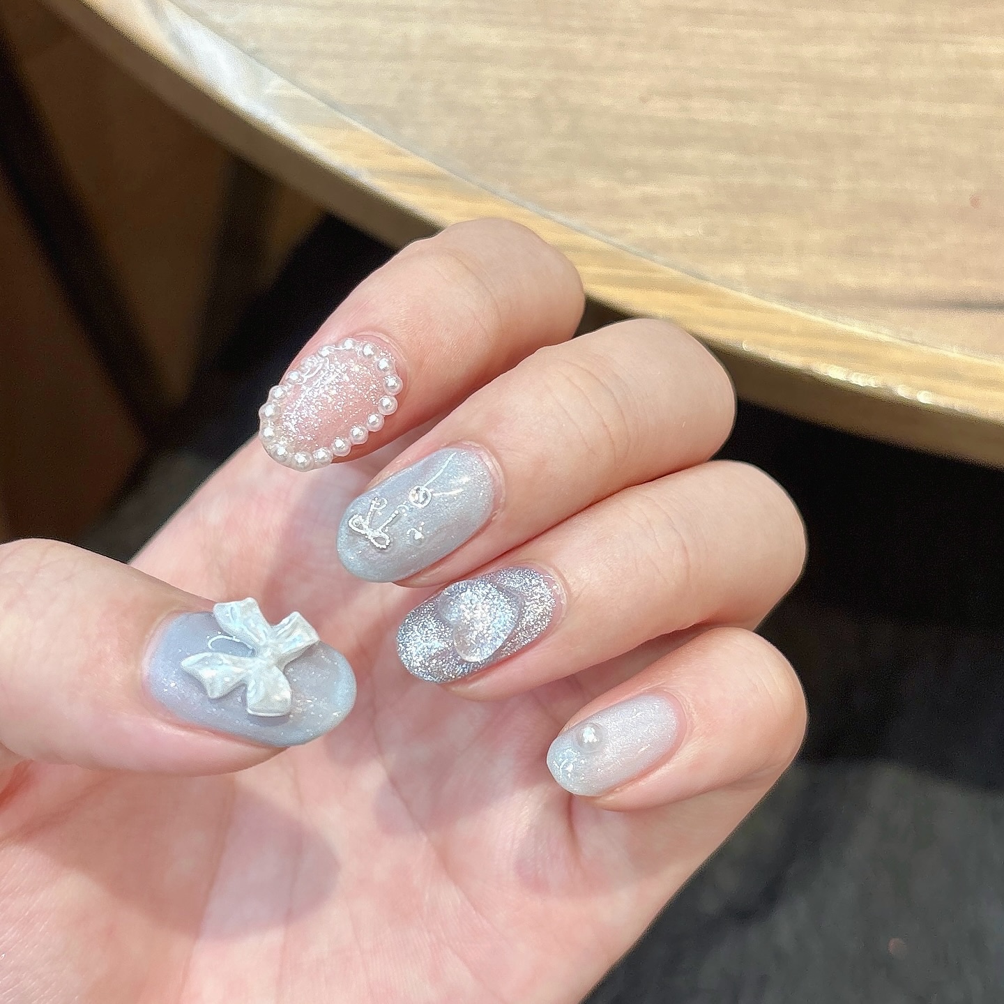 ジェルネイル（ライト対応）/セリア/ジェルネイルを使ったクチコミ（2枚目）