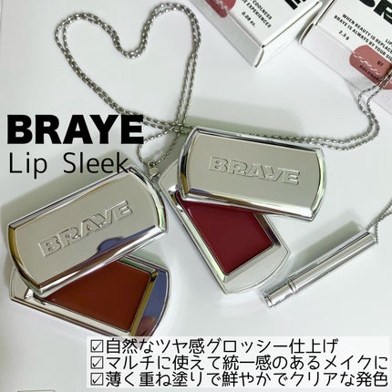 BRAYE LIPSLEEK/BRAYE/口紅を使ったクチコミ(2枚目)