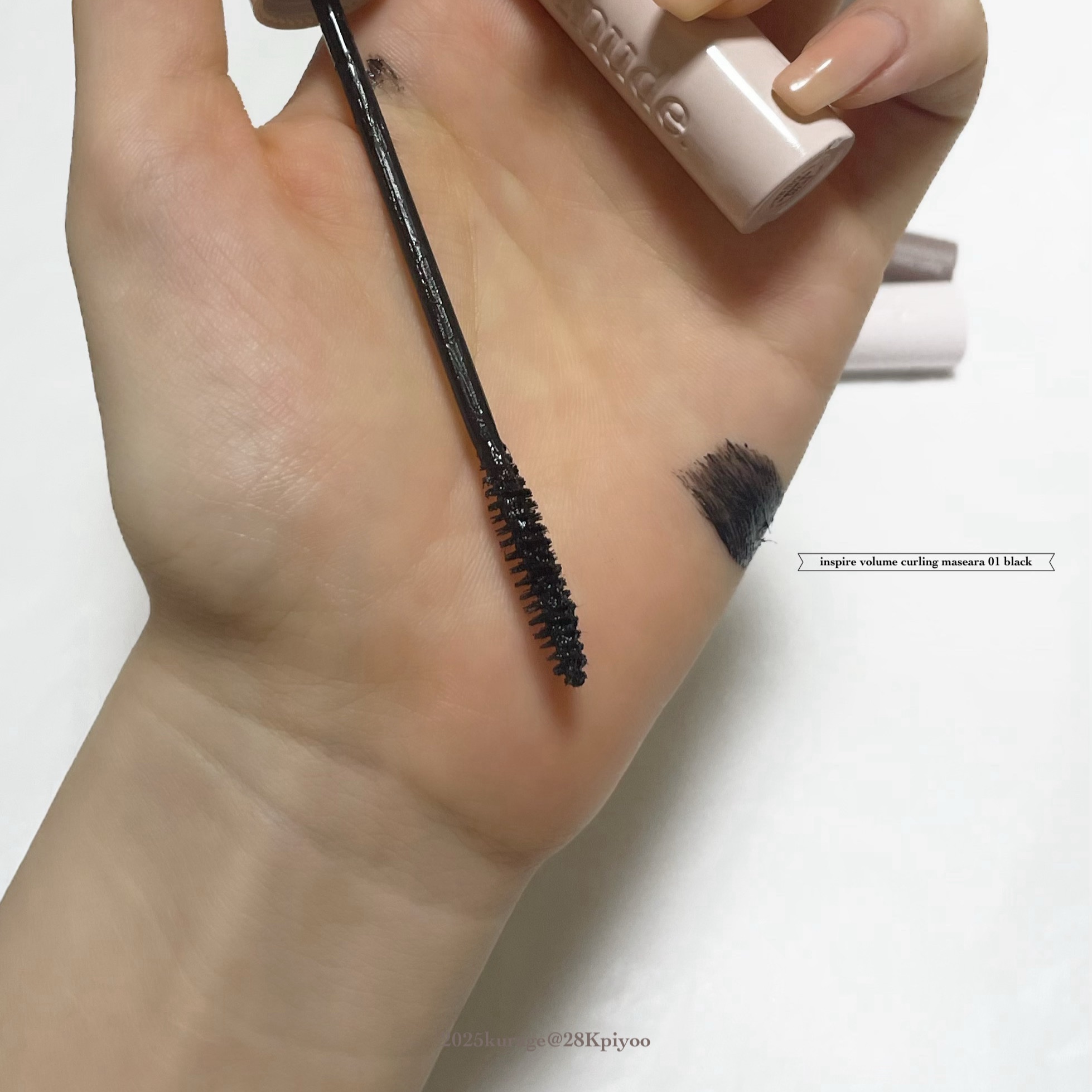 MD インスパイアロングラッシュ カーリングマスカラ/mude/マスカラを使ったクチコミ（3枚目）