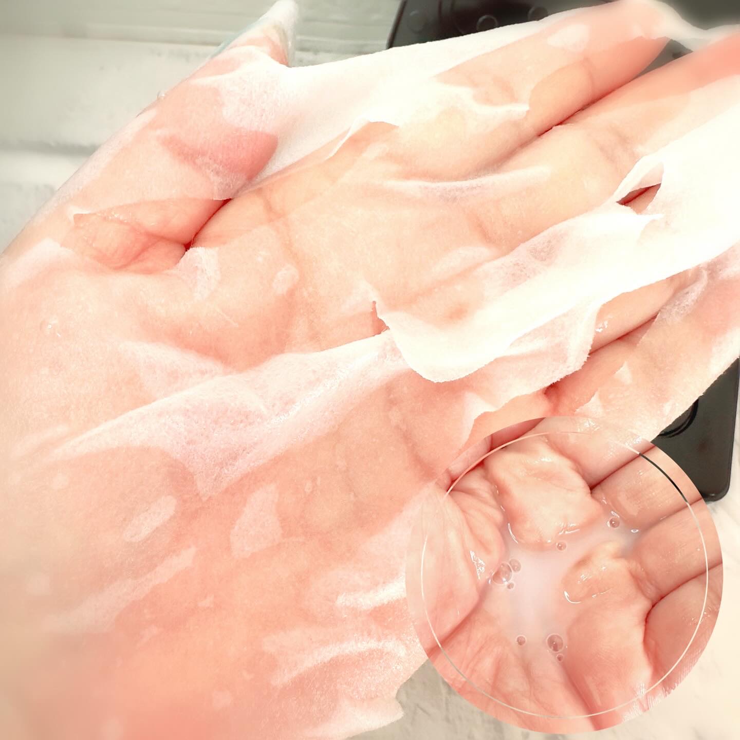 ブラックPDRN デイリーシートマスク/ネイチャーリパブリック/シートマスク・パックを使ったクチコミ（3枚目）