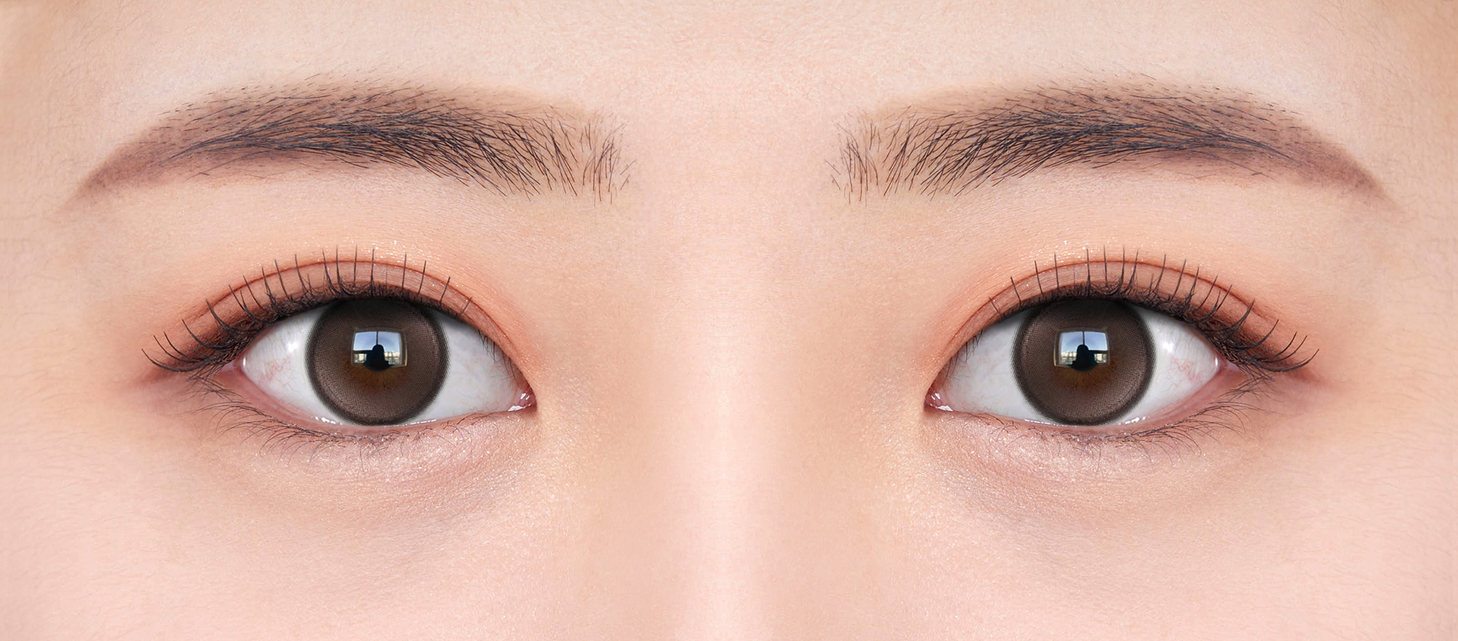 Glowy Tear 1day ブラウン