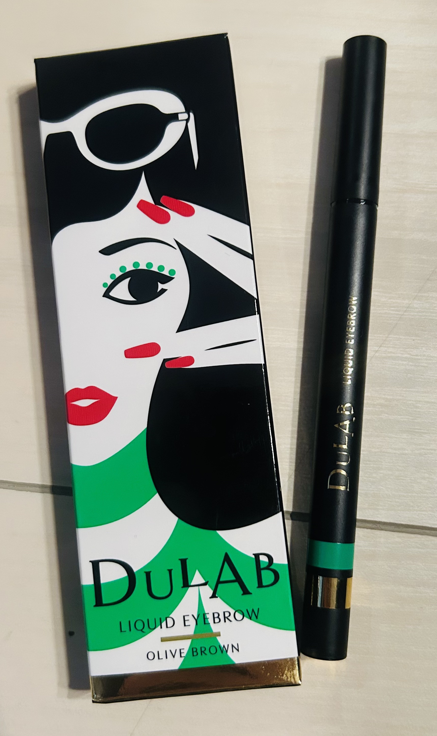 DULAB リキッドアイブロウ/DULAB/リキッドアイブロウを使ったクチコミ（1枚目）