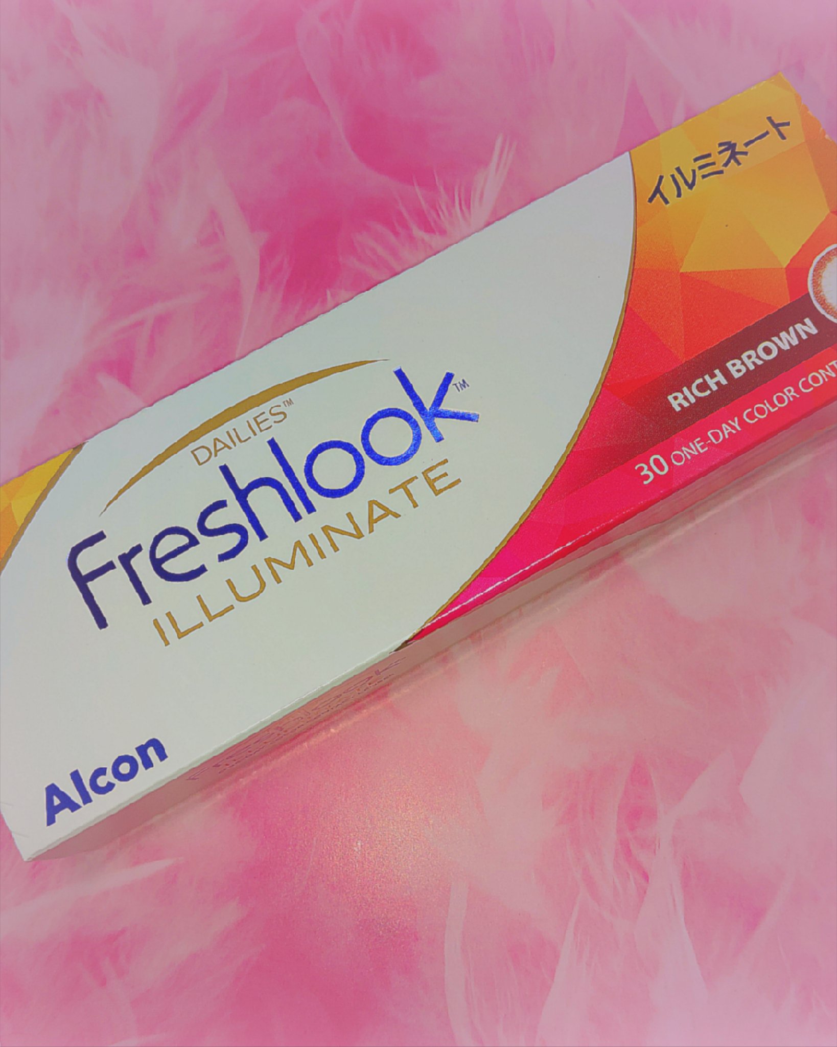 フレッシュルックイルミネート/アルコン/カラーコンタクトレンズを使ったクチコミ（1枚目）