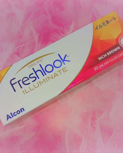 フレッシュルックイルミネート/アルコン/カラーコンタクトレンズを使ったクチコミ(1枚目)