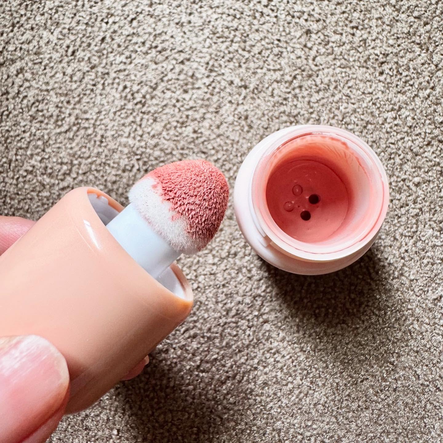 シェイクドロップチーク/MilleFée/リキッドチークを使ったクチコミ（3枚目）