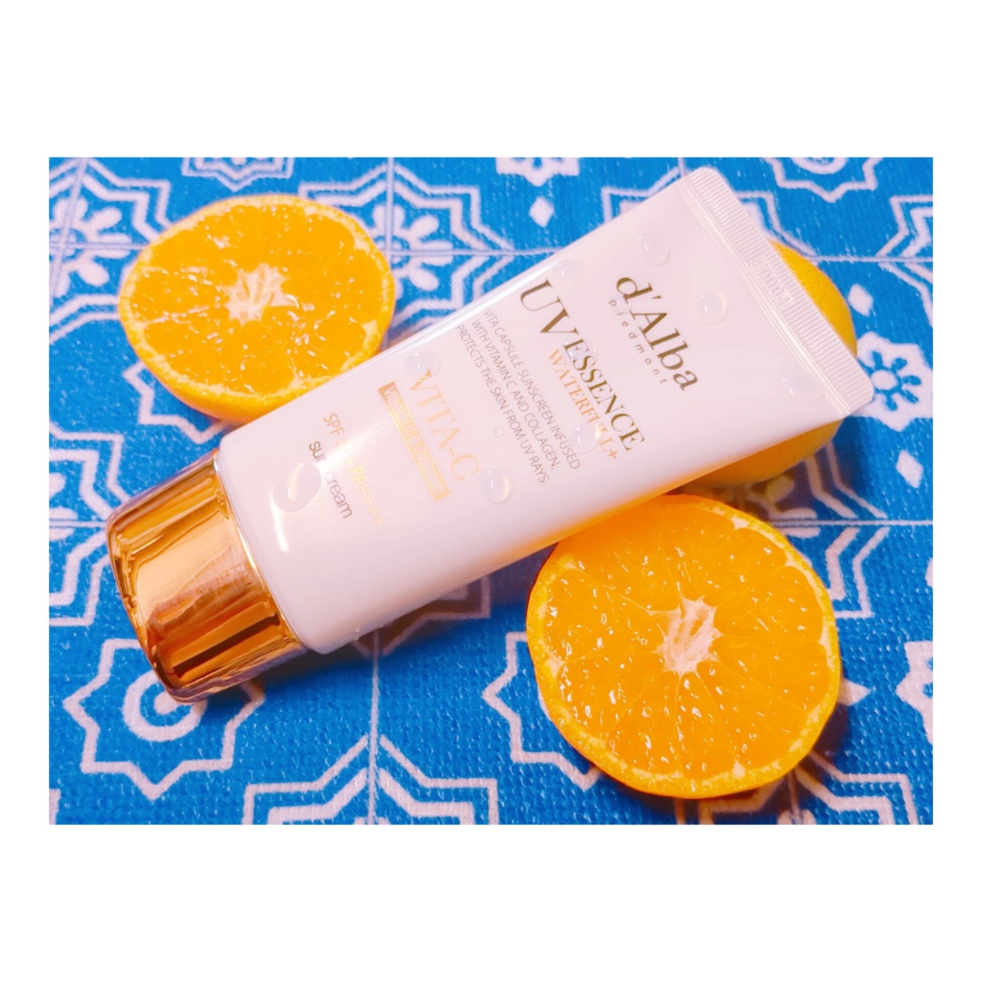 ビタカプセルエイジングケアサンクリーム/ダルバ/日焼け止め・UVケアを使ったクチコミ(2枚目)