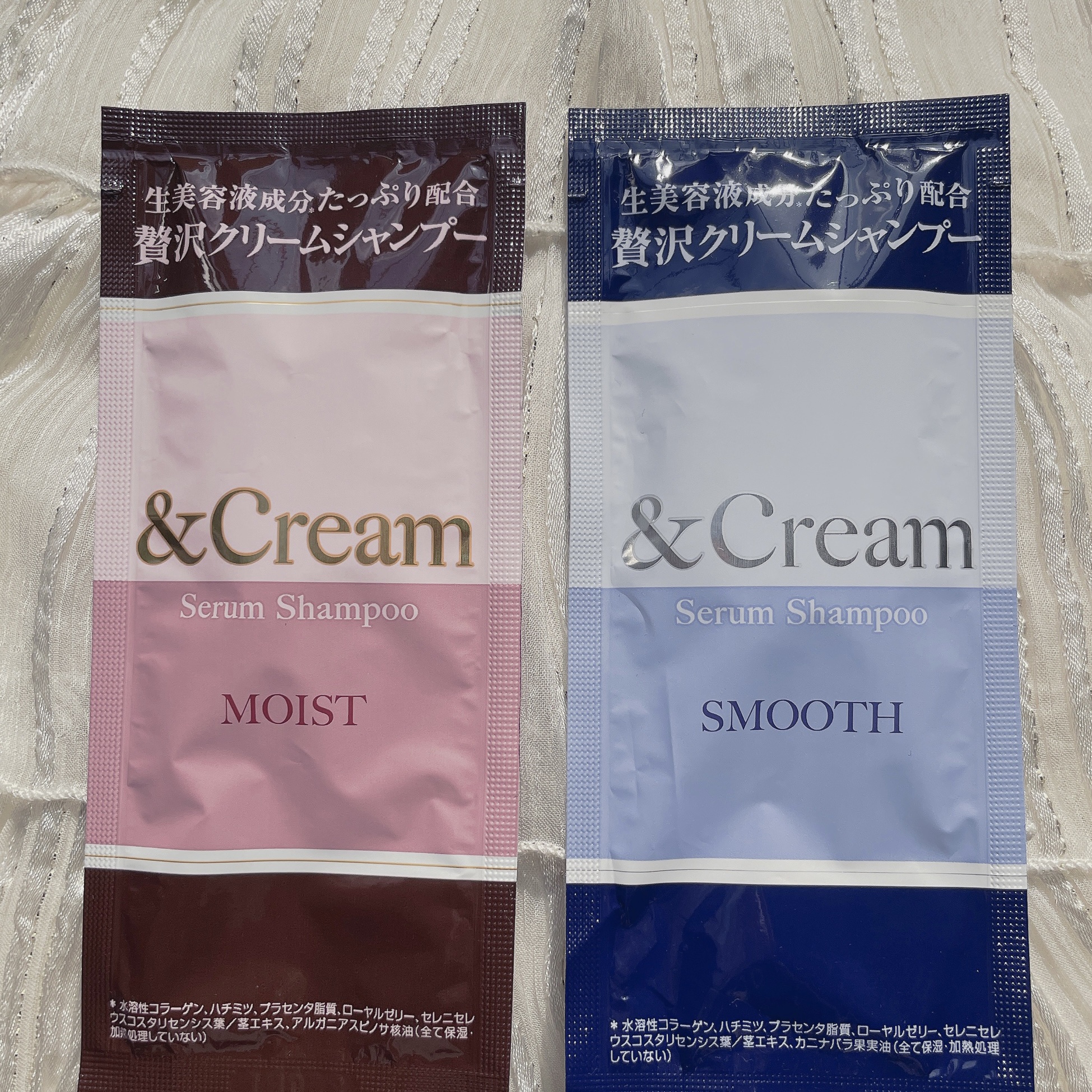 アンドクリーム セラムシャンプー スムース/&Cream/市販シャンプーを使ったクチコミ（1枚目）