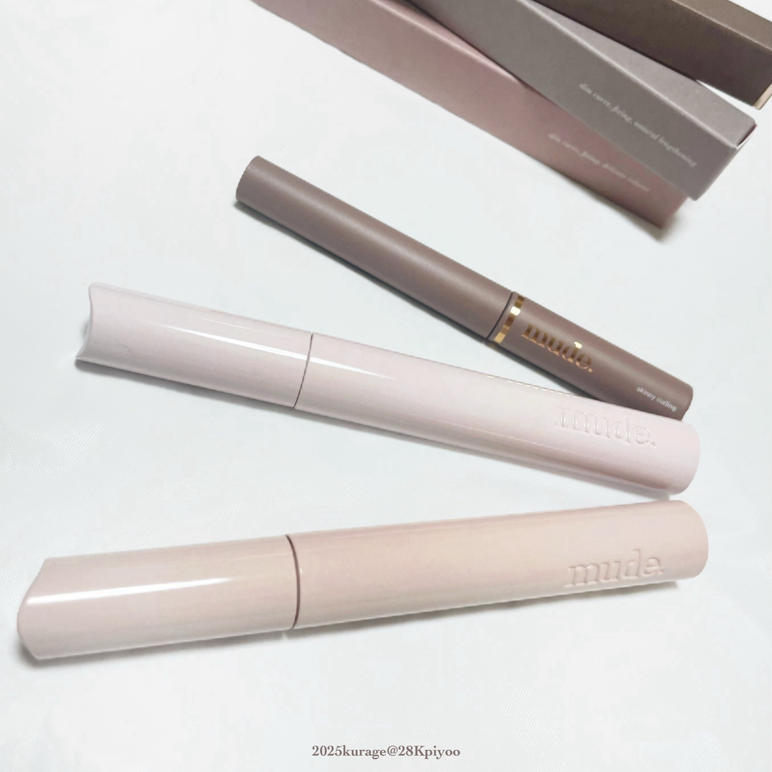 MD インスパイアロングラッシュ カーリングマスカラ/mude/マスカラを使ったクチコミ（2枚目）